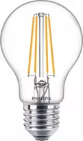 Philips kaitrinė lemputė skaidri 60 W A60 E27 x6, 7 W, 60 W, E27, 806 lm, 15000 h