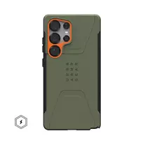 Urban Armor Gear Civilian dėklas mobiliesiems telefonams 17,3 cm (6,8 inch) Alyvuoginė, Oranžinė