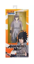 Kolekcinė figūrėlė Bandai ANIME HEROES MEGA Naruto – Uchiha Sasuke, artikuliuota veikėjo figūrėlė