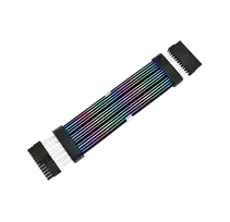 Thermaltake Tt Mod 24-pin ARGB maitinimo ilginimo laidas, juodas