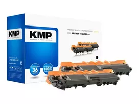 KMP DOUBLEPACK B-T57D - 2er-Pack - Schwarz - kompatibel - Tonerpatrone (Alternative zu: Brother TN242BK) - für Brother DCP-9017, DCP-9022, HL-3142, HL
