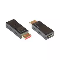 Alcasa HDMI-DP14G laido sąsajos / lyties adapteris DisplayPort juodas (HDMI-DP14G)