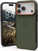 UAG Urban Armor Gear Civilian MagSafe Dėklas | Apple iPhone 17 Pro Max | alyvuogių/pop oranžinė | 114546117297