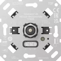 Jung Rotary Dimmer LED 1735 DD su spaudimo dviejų krypčių jungikliu 1 (1735DD)