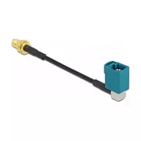 Laidas antenai DeLOCK 88725 SMA juodas