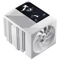 TRYX TURRIS T620 CPU aušintuvas, dviejų bokštų, su 5 colių ekranu - 120 mm, baltas