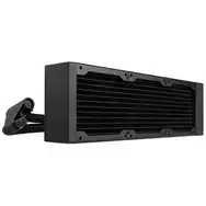 CPU skysčio aušintuvas SilentiumPC LYNK+ 360 Slim LED Radiatoriaus modulis – juodas