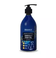 Skystas Omega-3 žuvų taukų papildas šunims ir katėms HOLISTA 500 ml