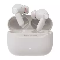 Belaidės ausinės HAVIT TW991 PRO (SPACE NC01T) baltos, triukšmo slopinimo, tikros belaidės