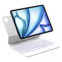 Inateck KB09119 Bluetooth klaviatūros folio dėklas iPad Air 11" / iPad Pro 11", QWERTZ, baltas