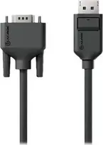 Alogic EL2DPVGA-02 - 2 m - DisplayPort - VGA (D-Sub) - Kištukas - Kištukas - tiesus - DisplayPort į VGA laidas – Elements serija – Kištukas į kištuką - 2 m (EL2DPVGA-02)