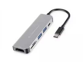 Conceptronic DONN02G USB-C dokas / prievadų replikatorius USB 3.2 Gen 1 (3.1 Gen 1) Type-C, aliuminis