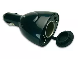 Sandberg automobilinis USB įkroviklis 3in1, cigarečių degtukas, 5 V, juodas
