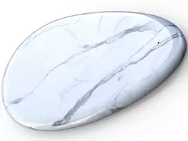 Sandberg belaidis kroviklis White Marble, USB, belaidis krovimas, PowerIQ, 1 m, juoda, balta