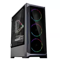 Zalman Z8 TG ATX Mid Tower PC korpusas, ARGB ventiliatorius x3, T/G Midi Tower juodas