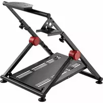Lenktynių vairo stovas WheelStand Oplite GT PRO V2, reguliuojamas aukštis, sulankstomas, juodas