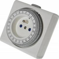 Mechaninis laikmatis REV 0025020109 WS compact white – paros analoginis laikmatis