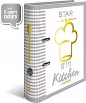 Segtuvas Herma Star of the Kitchen A4 19662 – aplankas su žiediniu mechanizmu A4 dokumentams