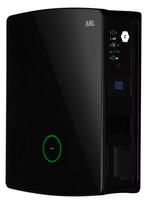 ABL eM4 Twin Black sieninė elektromobilių įkrovimo stotelė 22 kW, 2x Type 2, lauko
