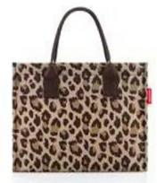 Reisenthel daily shopper business tote krepšys — poliesteris, 14 L, 420×170 mm, smėlio/rudos spalvos