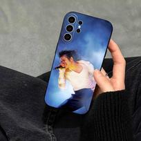 M-Michael Jackson  Phone Case For Samsung S25,S24,S21,S22,S23,S30,Ultra,S20,Plus,Fe,Note,10,9,5G Black Cover Samsung S20ULTRA5G