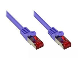Tinklo laidas Alcasa 50m Cat6 Violet S/FTP