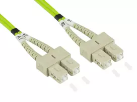 Skaidulinis optinis kabelis Alcasa LW-820SC5 20 m SC žalias