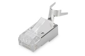 Digitus CAT 6A modulinis kištukas apvaliam kabeliui ekranuotas 100 vnt RJ-45 vyriškas