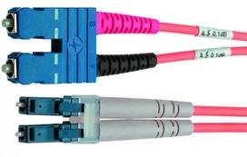 InfiniBand / šviesolaidinis kabelis Telegärtner L00891C0018 2 m SC LC oranžinis