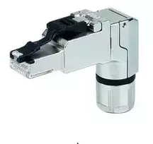 RJ45 jungtis Telegärtner J00026A4003 juodas nerūdijantis plienas
