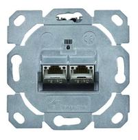 RJ-45 lizdas Telegärtner J00020A0528 Metalinis 2 moduliai 6a kategorija