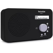 Nešiojamas radijas TECHNISAT VIOLA 2 – DAB+ ir FM, LCD ekranas, 1 W, 3,5 mm lizdas, juodas