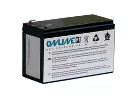 Pakeitimo UPS baterija ONLINE USV-Systeme BCZ2000 — 1 vnt., Pilka, 10,68 kg, suderinama su ZINTO 2000 (2017)