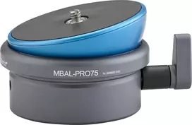 Išlyginimo kalotė Novoflex Magic-Balance 75MBAL-PRO75 – išlyginimo galvutė trikojams, 75 mm platformos skersmuo, kompaktiška lengva konstrukcija