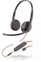 Ausinės POLY Blackwire 3225, USB-C, triukšmą slopinantis mikrofonas