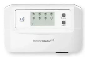 Grindinio šildymo valdiklis 8 kanalų motorizuotas, eQ-3 Homematic IP, skaitmeninis termostatas (RF, AC 230 V)