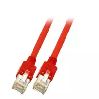 Tinklo kabelis EFB Elektronik K2793.10 — Cat5e S-FTP (SF/UTP), RJ-45 į RJ-45, 10 m, raudonas