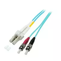 Skaidulinis optinis kabelis EFB Elektronik LC-ST 50/125µ OM3 15m