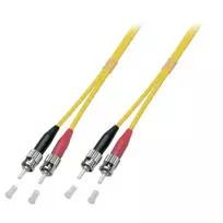 Skaidulinis optinis kabelis EFB Elektronik O2003.5 5 m ST geltonas