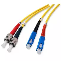 Skiemeninis optinis kabelis EFB Elektronik O2073.5 5 m SC ST geltonas