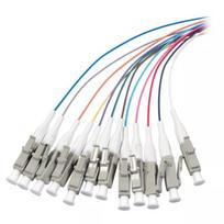 Skaidulinis optinis kabelis EFB Elektronik O3482.2 2 m LC juoda ruda žalia pilka oranžinė rožinė raudona turkio violetinė balta geltona