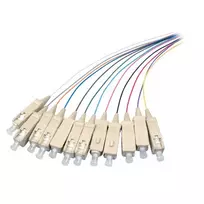 Skaidulinis optinis kabelis EFB Elektronik O3324.2 2 m SC įvairiaspalvis