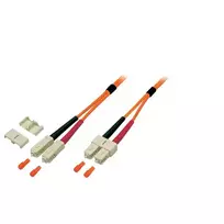 Skaidulinis optinis kabelis EFB Elektronik O6423.050 0,5 m SC oranžinis