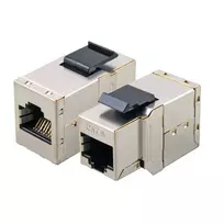 Keystone modulis EFB Elektronik 37486.1 — RJ-45 į RJ-45, baltas