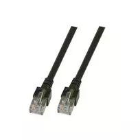 Tinklo kabelis EFB Elektronik K5456.1,5 RJ-45 Cat5e 1,5 m juodas