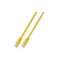 Tinklo kabelis EFB Elektronik RJ45 U/UTP Cat.5e geltonas 2m