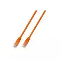 Tinklo kabelis EFB Elektronik RJ45 U/UTP Cat.5e 1m Oranžinis