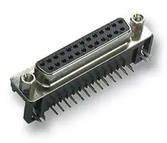 Jungtis D-sub 9 kontaktų moteriška EFB Elektronik 29226.2 Juoda