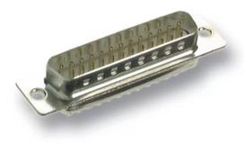Jungtis D-sub 50 kontaktų vyriška EFB Elektronik 28667.1 sidabrinė