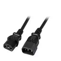 Maitinimo laidas EFB Elektronik EK503.5 juodas 5m C14 C13